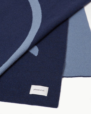 Eterna Wool Blanket - Blue