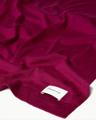 fabric view of the pink large aria cashmere silk scarf|light