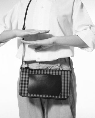 bembino sand leather silk bag|light